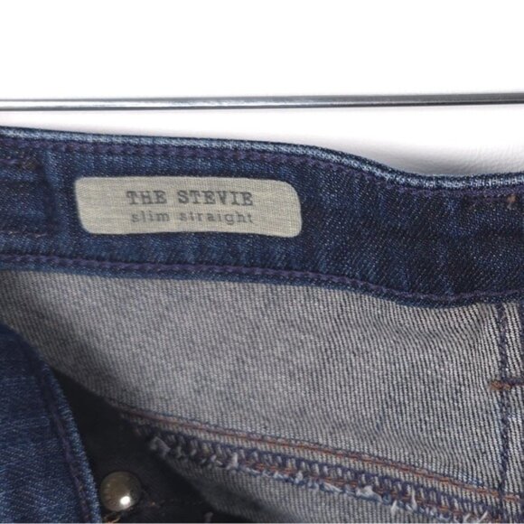 AG ADRIANO GOLDSCHMIED THE STEVIE SLIM STRAIGHT Jeans USA🇺🇸MADE Size 28R - Picture 5 of 11